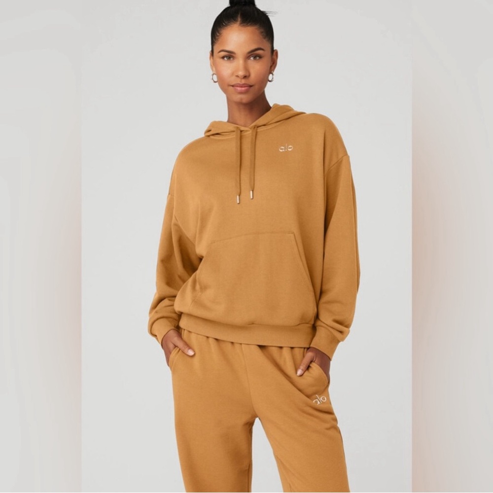 ALO Yoga Accolade Hoodie Toffee XS